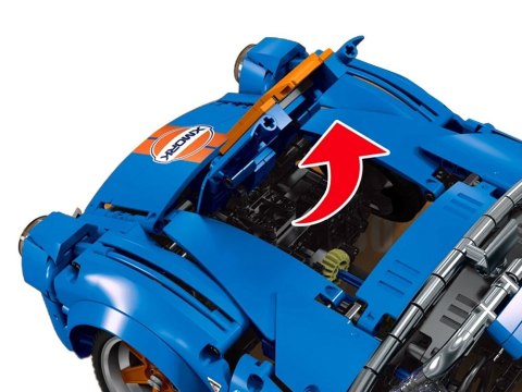 Klocki techniczne 1816-elementów Auto sportowe Cobra-427 ZA5307 Klocki techniczne 1816-elementów Auto sportowe Cobra-427 ZA5307
