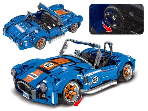 Klocki techniczne 1816-elementów Auto sportowe Cobra-427 ZA5307 Klocki techniczne 1816-elementów Auto sportowe Cobra-427 ZA5307