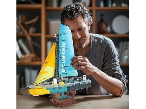 Klocki techniczne Jacht regatowy 675-elementów kolorowe klocki ZA5296 Klocki techniczne Jacht regatowy 675-elementów kolorowe klocki ZA5296