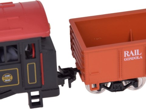 Kolejka elektryczna klasyczny parowóz z jednostką sterującą H0 1:87 RC0643 Kolejka elektryczna klasyczny parowóz z jednostką sterującą H0 1:87 RC0643