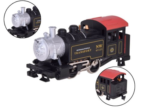 Kolejka elektryczna klasyczny parowóz z jednostką sterującą H0 1:87 RC0643 Kolejka elektryczna klasyczny parowóz z jednostką sterującą H0 1:87 RC0643