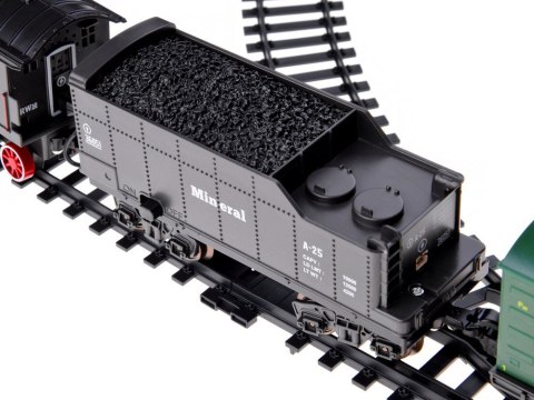 Kolejka elektryczna pociąg 185x99cm dymi paruje efekt dźwiękowy RC0622 Kolejka elektryczna pociąg 185x99cm dymi paruje efekt dźwiękowy RC0622