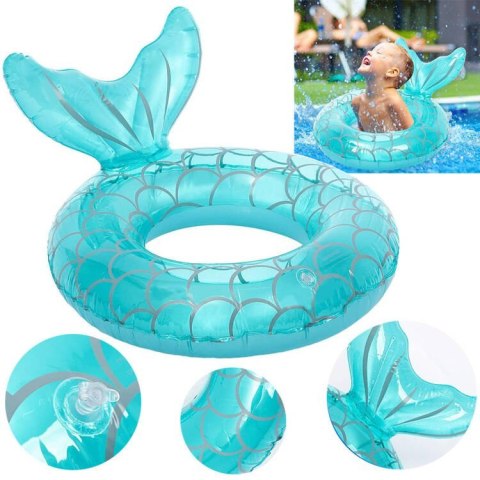 Koło dmuchane dla dzieci Kółko do pływania Syrenka 60cm SP0750 Koło dmuchane dla dzieci Kółko do pływania Syrenka 60cm SP0750