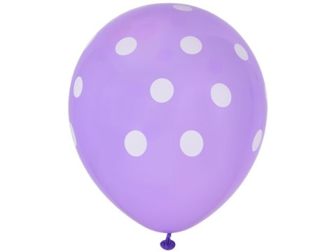 Kolorowe Balony w białe kropki zestaw 100 sztuk ZA5568 Kolorowe Balony w białe kropki zestaw 100 sztuk ZA5568