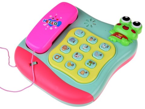 Kolorowy grający telefon z przyciskami gra melodie świeci ZA4625 Kolorowy grający telefon z przyciskami gra melodie świeci ZA4625