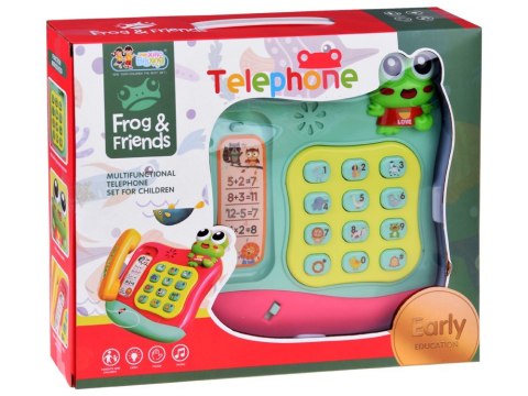Kolorowy grający telefon z przyciskami gra melodie świeci ZA4625 Kolorowy grający telefon z przyciskami gra melodie świeci ZA4625