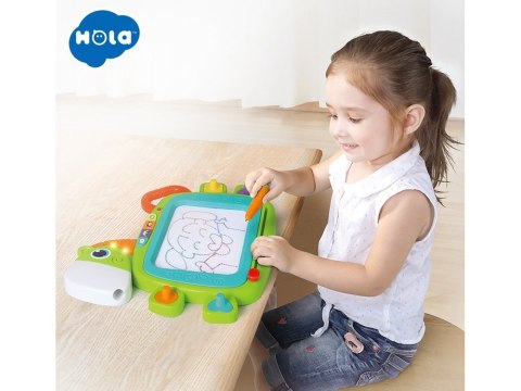 Kolorowy muzyczny znikopis konik+pieczątki ZA3086 Kolorowy muzyczny znikopis konik+pieczątki ZA3086