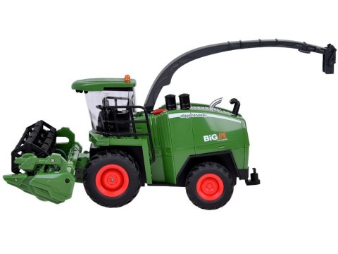Kombajn sterowany na pilota dymi dźwięk RC0603 Kombajn sterowany na pilota dymi dźwięk RC0603