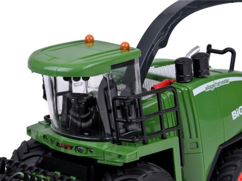 Kombajn sterowany na pilota dymi dźwięk RC0603 Kombajn sterowany na pilota dymi dźwięk RC0603