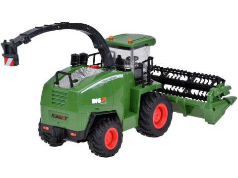 Kombajn sterowany na pilota dymi dźwięk RC0603 Kombajn sterowany na pilota dymi dźwięk RC0603