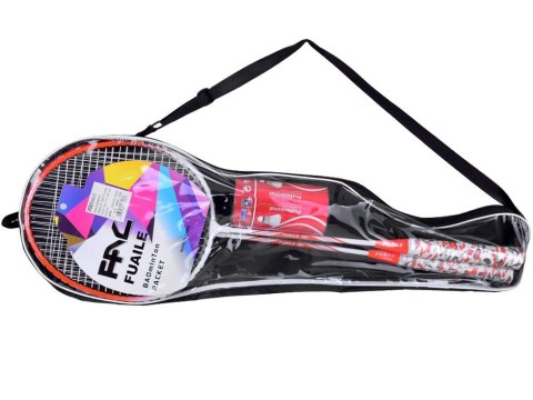 Kompletny zestaw do gry w Badminton Paletki + 2 x lotki etui SP0819 Kompletny zestaw do gry w Badminton Paletki + 2 x lotki etui SP0819
