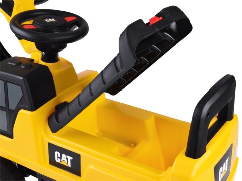 Koparka Jeździk CAT z ruchoma łyżka schowek klakson ZA4898 Koparka Jeździk CAT z ruchoma łyżka schowek klakson ZA4898