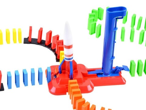 Kosmiczne Domino rakieta edukacyjna zabawka ZA3494 Kosmiczne Domino rakieta edukacyjna zabawka ZA3494