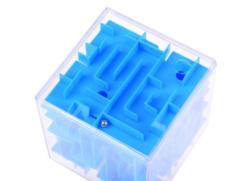 Kostka labirynt obrotowa Gra zręcznościowa kolorowa kostka 7,5 cm GR0423 Kostka labirynt obrotowa Gra zręcznościowa kolorowa kostka 7,5 cm GR0423