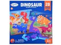 Książeczka Puzzle magnetyczne Dinozaury 40 ZA4268