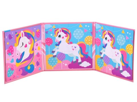 Książeczka Puzzle magnetyczne Jednorożec 40 ZA4269 Książeczka Puzzle magnetyczne Jednorożec 40 ZA4269