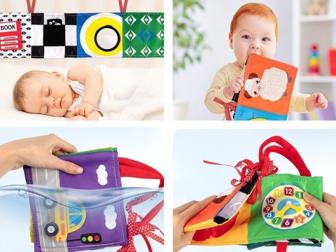 Książeczka harmonijka sensoryczna kontrast ZA4798 Książeczka harmonijka sensoryczna kontrast ZA4798
