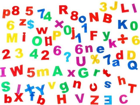 LITERKI CYFERKI MAGNETYCZNE ALFABET 80elem. magnesy TA0033 LITERKI CYFERKI MAGNETYCZNE ALFABET 80elem. magnesy TA0033