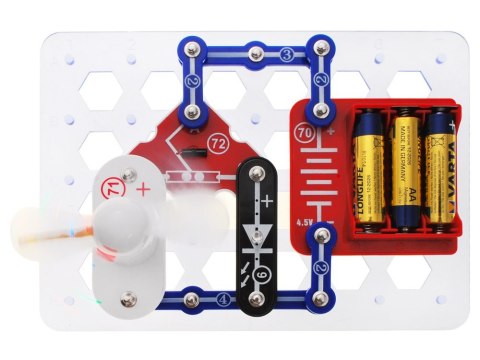 MAŁY ELEKTRONIK świecący zestaw edukacyjny ZA1626 MAŁY ELEKTRONIK świecący zestaw edukacyjny ZA1626
