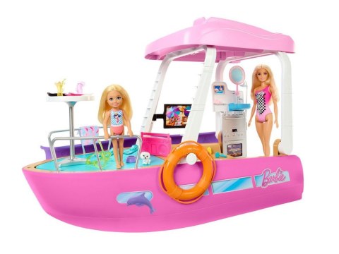 Mattel Barbie Motorówka dla lalek z TRANSFORMACJA WNĘTRZ + akcesoria ZA6042 Mattel Barbie Motorówka dla lalek z TRANSFORMACJA WNĘTRZ + akcesoria ZA6042