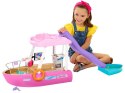 Mattel Barbie Motorówka dla lalek z TRANSFORMACJA WNĘTRZ + akcesoria ZA6042