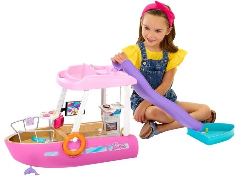 Mattel Barbie Motorówka dla lalek z TRANSFORMACJA WNĘTRZ + akcesoria ZA6042 Mattel Barbie Motorówka dla lalek z TRANSFORMACJA WNĘTRZ + akcesoria ZA6042
