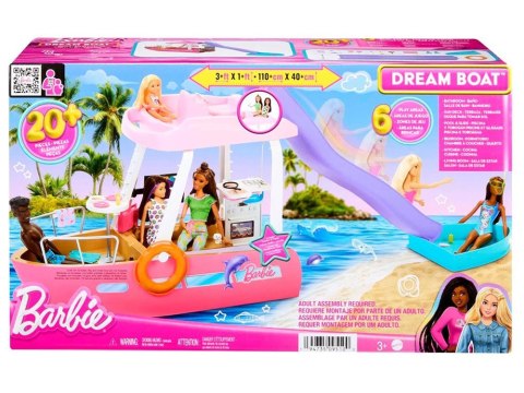 Mattel Barbie Motorówka dla lalek z TRANSFORMACJA WNĘTRZ + akcesoria ZA6042 Mattel Barbie Motorówka dla lalek z TRANSFORMACJA WNĘTRZ + akcesoria ZA6042