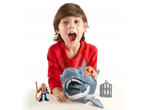 Mattel Imaginext Mega mechaniczny rekin atak rekina ruchoma paszcza ZA5438 Mattel Imaginext Mega mechaniczny rekin atak rekina ruchoma paszcza ZA5438