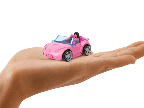 Mattel Mini Barbie Land Lalka kierowca pojazdu + autko kabriolet ZA6038 F Mattel Mini Barbie Land Lalka kierowca pojazdu + autko kabriolet ZA6038 F