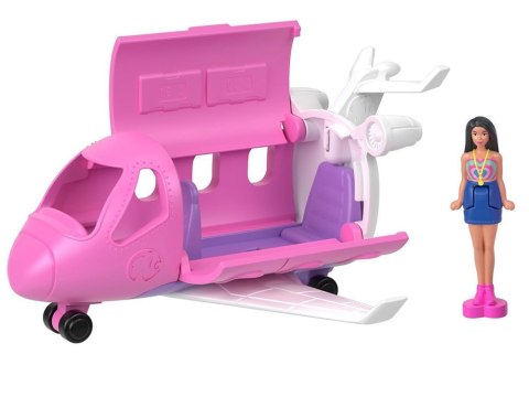 Mattel Mini Barbie Land Lalka pilotka + samolot ZA6038 A Mattel Mini Barbie Land Lalka pilotka + samolot ZA6038 A
