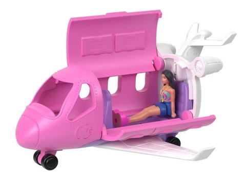 Mattel Mini Barbie Land Lalka pilotka + samolot ZA6038 A Mattel Mini Barbie Land Lalka pilotka + samolot ZA6038 A