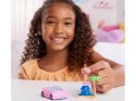 Mattel Mini Barbie Land Lalka surferka z deską + autko kabriolet ZA6038 E