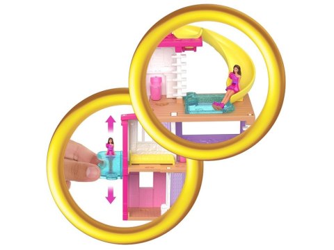 Mattel Mini BarbieLand Domek dla lalek + lalka i pupil + akcesoria ZA6039 A Mattel Mini BarbieLand Domek dla lalek + lalka i pupil + akcesoria ZA6039 A