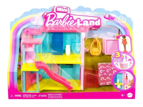 Mattel Mini BarbieLand Domek dla lalek + lalka i pupil + akcesoria ZA6039 B Mattel Mini BarbieLand Domek dla lalek + lalka i pupil + akcesoria ZA6039 B