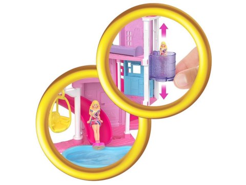 Mattel Mini BarbieLand Domek dla lalek + lalka i pupil + akcesoria ZA6039 C Mattel Mini BarbieLand Domek dla lalek + lalka i pupil + akcesoria ZA6039 C