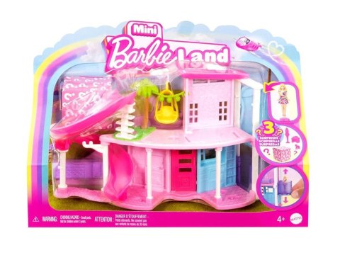 Mattel Mini BarbieLand Domek dla lalek + lalka i pupil + akcesoria ZA6039 C Mattel Mini BarbieLand Domek dla lalek + lalka i pupil + akcesoria ZA6039 C