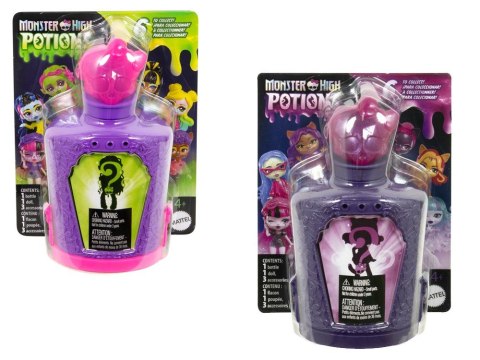 Mattel Minilalka z Monster High ELIKSIRY - lalka niespodzianka 1szt. ZA6055 Mattel Minilalka z Monster High ELIKSIRY - lalka niespodzianka 1szt. ZA6055