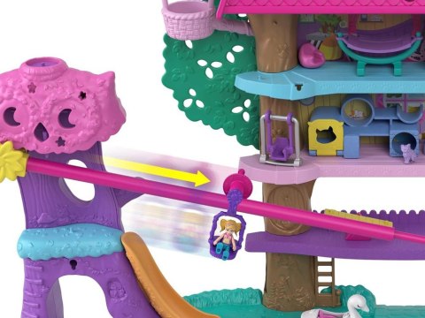 Mattel Polly Pocket Uroczy Domek na drzewie + laleczki zwierzątka ZA5529 Mattel Polly Pocket Uroczy Domek na drzewie + laleczki zwierzątka ZA5529