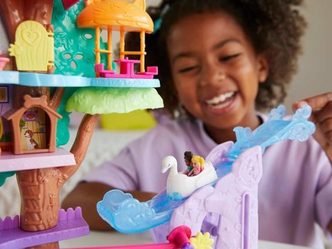 Mattel Polly Pocket Uroczy Domek na drzewie + laleczki zwierzątka ZA5529 Mattel Polly Pocket Uroczy Domek na drzewie + laleczki zwierzątka ZA5529