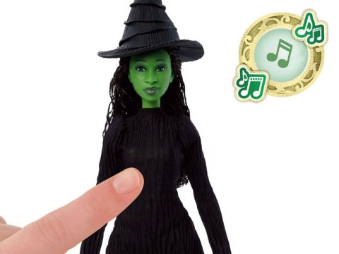 Mattel Śpiewająca lalka Elphaba z filmu WICKED - "Defying Gravity" ZA6067 Mattel Śpiewająca lalka Elphaba z filmu WICKED - "Defying Gravity" ZA6067