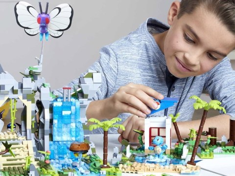 Mattel Zestaw MEGA Pokémon klocki 1362-ele + 4 figurki Pokemonów ZA6035 Mattel Zestaw MEGA Pokémon klocki 1362-ele + 4 figurki Pokemonów ZA6035