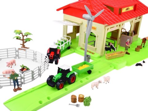 Mega duża Farma 125el gospodarstwo traktory zwierzęta akcesoria ZA4823 Mega duża Farma 125el gospodarstwo traktory zwierzęta akcesoria ZA4823