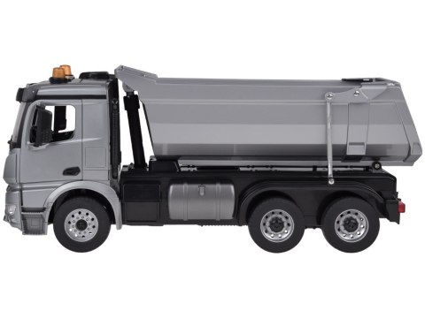 Mercedes Arocs METALOWA wywrotka sterowana EE ruchoma naczepa 1:20 RC0667 Mercedes Arocs METALOWA wywrotka sterowana EE ruchoma naczepa 1:20 RC0667