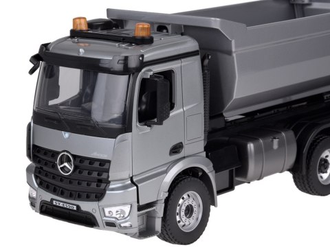 Mercedes Arocs METALOWA wywrotka sterowana EE ruchoma naczepa 1:20 RC0667 Mercedes Arocs METALOWA wywrotka sterowana EE ruchoma naczepa 1:20 RC0667