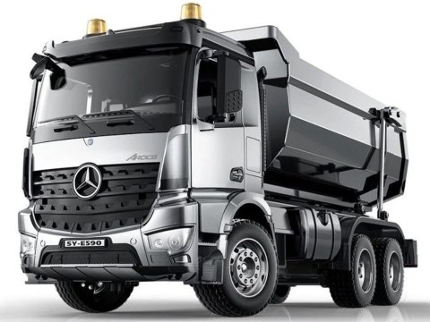 Mercedes Arocs METALOWA wywrotka sterowana EE ruchoma naczepa 1:20 RC0667 Mercedes Arocs METALOWA wywrotka sterowana EE ruchoma naczepa 1:20 RC0667