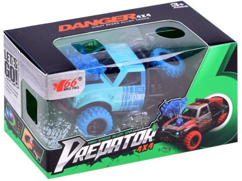 Metalowe Autko Predator 4x4 jazda kaskaderska Światło + dźwięk ZA3581 Metalowe Autko Predator 4x4 jazda kaskaderska Światło + dźwięk ZA3581