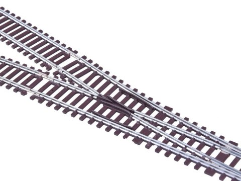 Metalowe tory do kolejki starter HO zakręty bocznica zwrotnica 3m RC0644 Metalowe tory do kolejki starter HO zakręty bocznica zwrotnica 3m RC0644