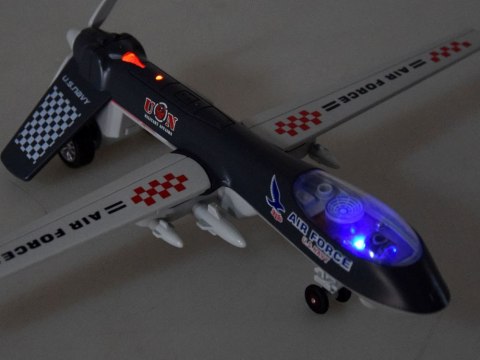 Metalowy DRON wojskowy bojowy dźwięk ZA4327 CY Metalowy DRON wojskowy bojowy dźwięk ZA4327 CY