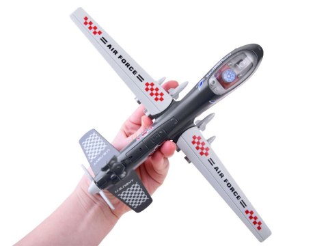 Metalowy DRON wojskowy bojowy dźwięk ZA4327 CY Metalowy DRON wojskowy bojowy dźwięk ZA4327 CY
