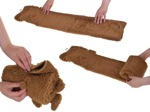 Miękki kocyk - przytulanka 2w1 MAŁPKA w kolorze mokka mouse ZA0724 Miękki kocyk - przytulanka 2w1 MAŁPKA w kolorze mokka mouse ZA0724